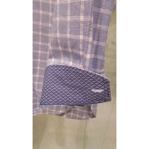 Men's TED BAKER London ENDURANCE Long Sleeve 100% Cotton Shirt 16.5 34/35 - Picture 4 of 6